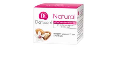 DERMACOL Natural almond cream - Ночной крем с натуральным миндальным маслом, 50 мл